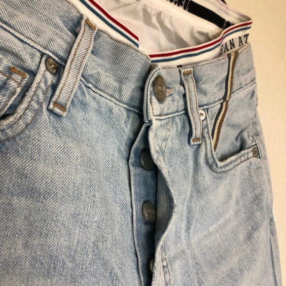 Jean Atelier Luxury Mock Brief Pant Jeans in color Sky size 25 NWT - Picture 6 of 12